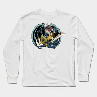 Knight Vs. Dragon Long Sleeve T-Shirt